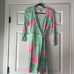 Lilly Pulitzer wrap dress